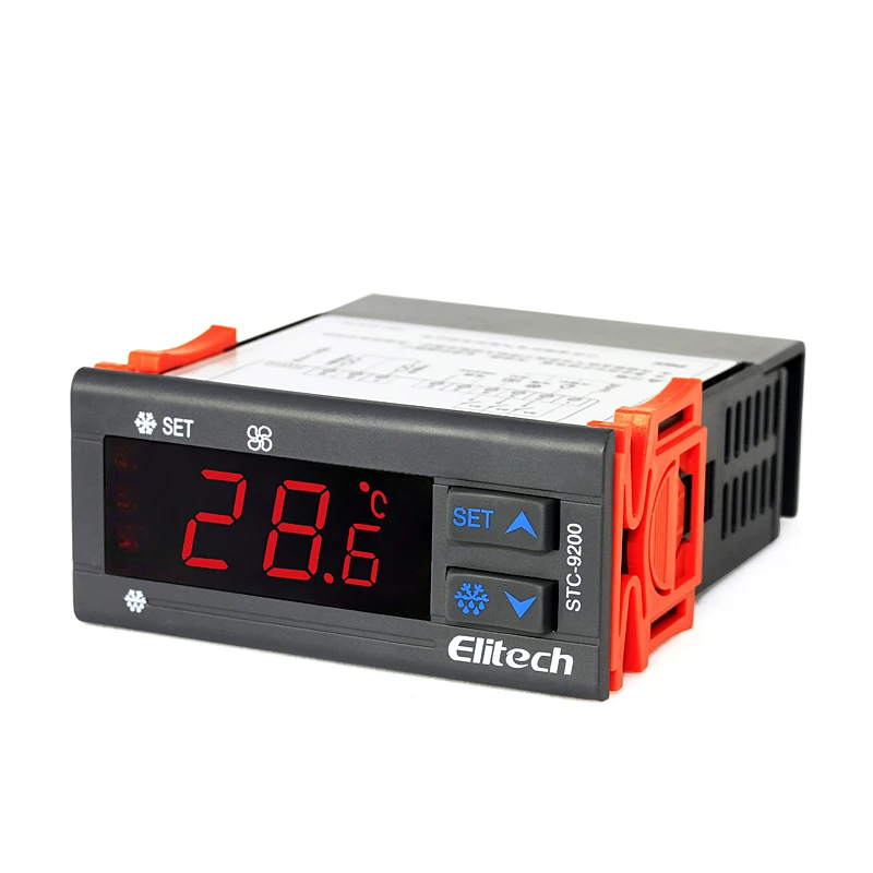 Electronic temperature controller Precision calibration Dual