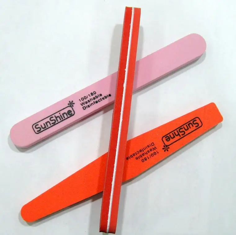 10pcs/lot Finely polished nail surface roughness sponge set nail nails