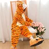 Kid Tiger Cosplay Kigurumi Onesies Child Cartoon Anime Jumpsuit Costume For Girl Boy Animal Disguise Sleepwear Pajamas Onepieces ► Photo 2/6