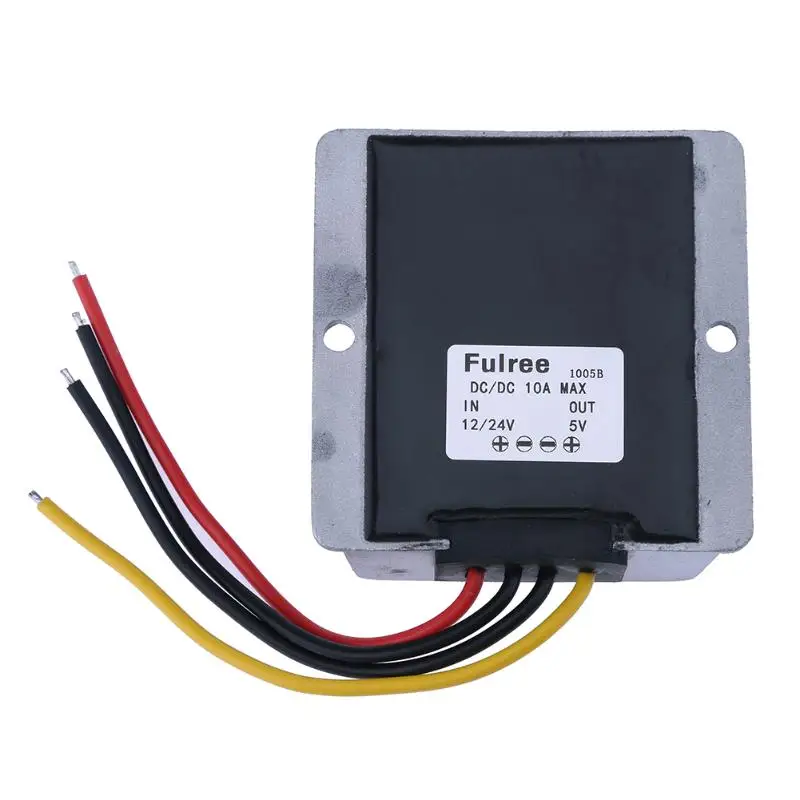 

DC-DC Converter Regulator 12/24V to 5V 10A Step Down Power Converters DC Module Converter for Car