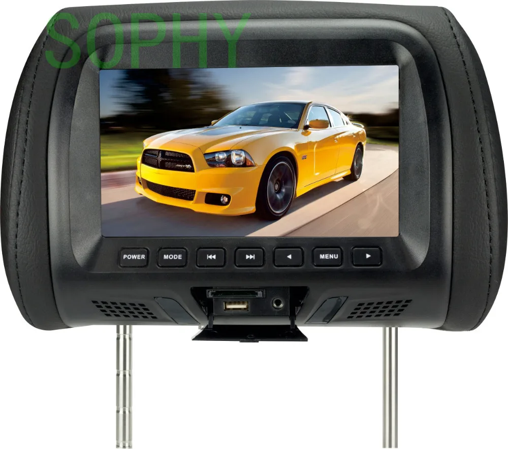 Buy Headrest LED color monitor 7 Inch TFT LCD Screen