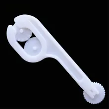 DIY Craft сахарной пасты шить резец инструмент Пластик Торт Embosser колеса Помады резак