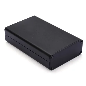 

New 1Pcs Black Extruded Aluminum Enclosure PCB Instrument Box DIY Electronic Project Case 80x50x20mm Aluminum Box With Screws