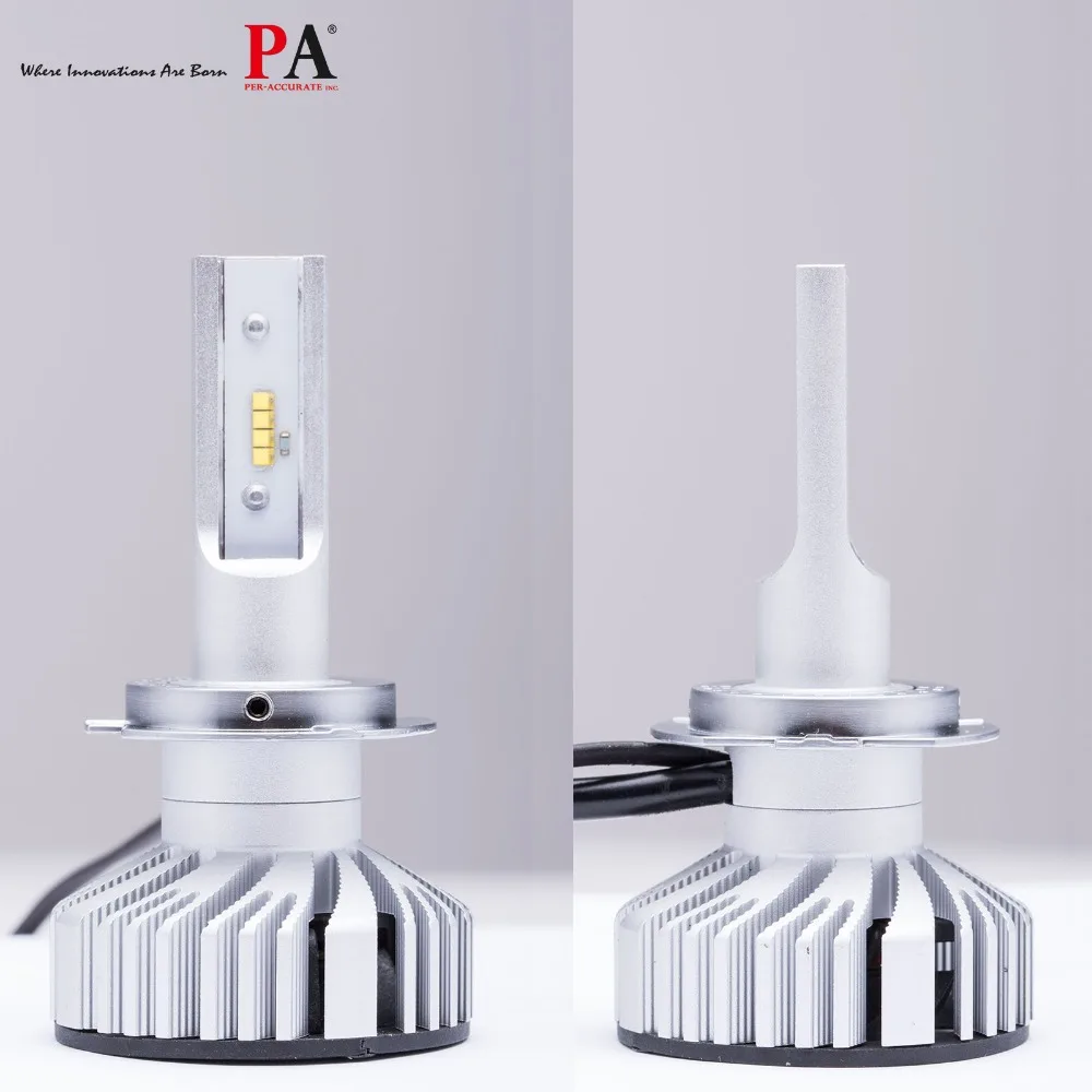 

PA LED 1 SET x 2018 NEW LED H7 Headlight Fog Light Conversion Kit White 80w Z-ES LED 9-32V