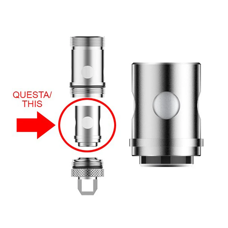 Vaporesso традиционная металлическая катушка EUC Clapton 0 3 Ом 35 40 Вт 15 штук для макияжа