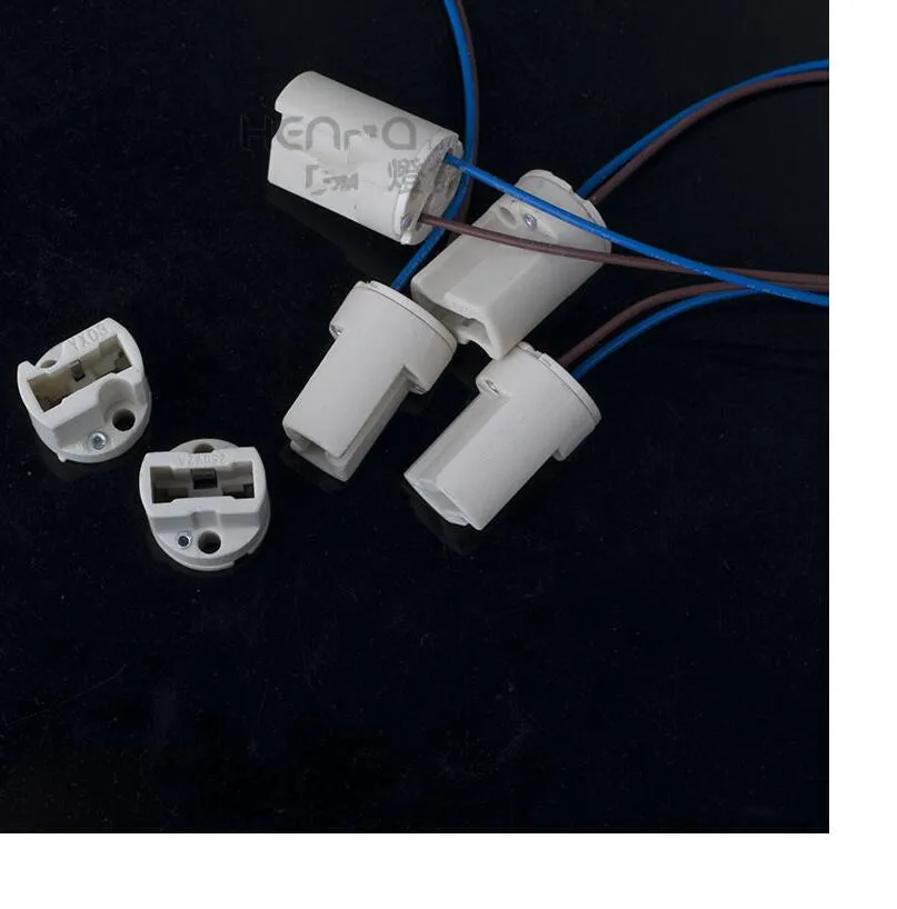 G9 Lamp Holder with 20cm Cable G9 Ceramic Lamp Socket Base 30PCSin Lamp Bases from Lights