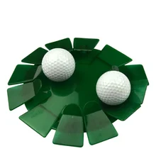Лоток для мяча для гольфа для крытого обучения Putter учебная пластина