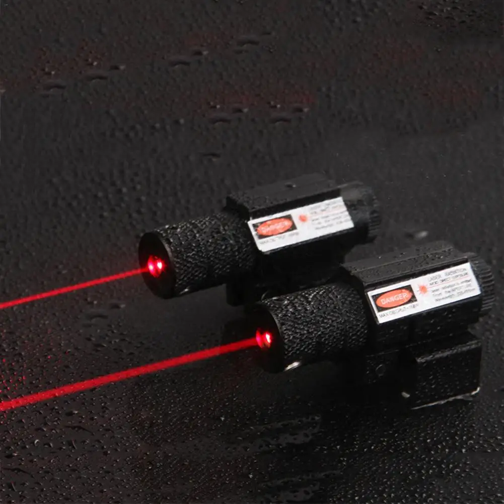 Инфракрасный прицел коллиматор рельс Охота ультра-низкий базовый регулируемый 11 мм/20 мм Лазерная тактическая оптика красный точечный Лазер