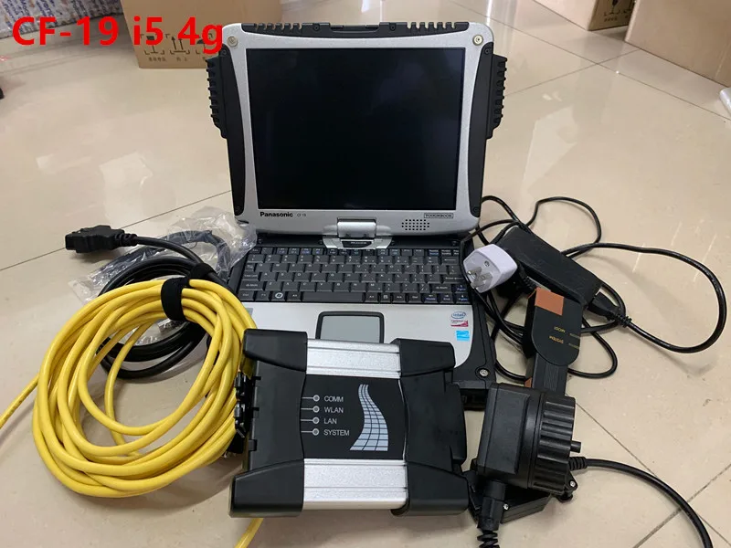 2020 для bmw ista istp программное обеспечение BMW ICOM NEXT с жестким диском 1000 ГБ Toughbook CF 19