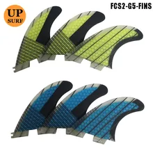 Набор плавников Tri fin FCS2 g5fin FCSII плавники для серфинга синий черный