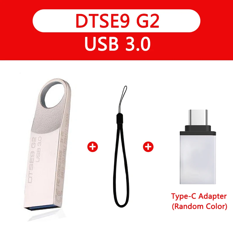 USB флеш накопитель Kingston 64 ГБ 32 16 металлический 3 0|USB флэш-накопители| |