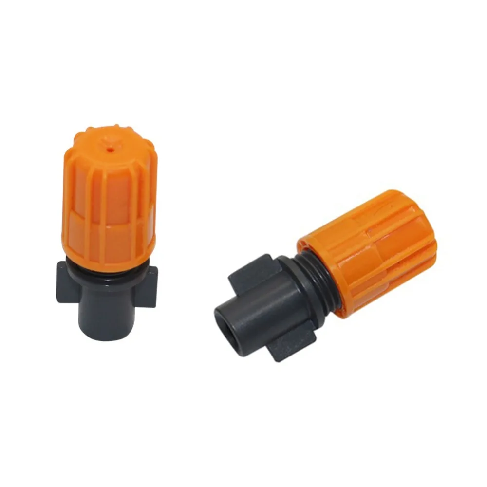 

360 Degree 6mm Inner Diameter Atomization Misting Sprinklers Garden Water Irrigation Humidification Fog Nozzles 10 Pcs