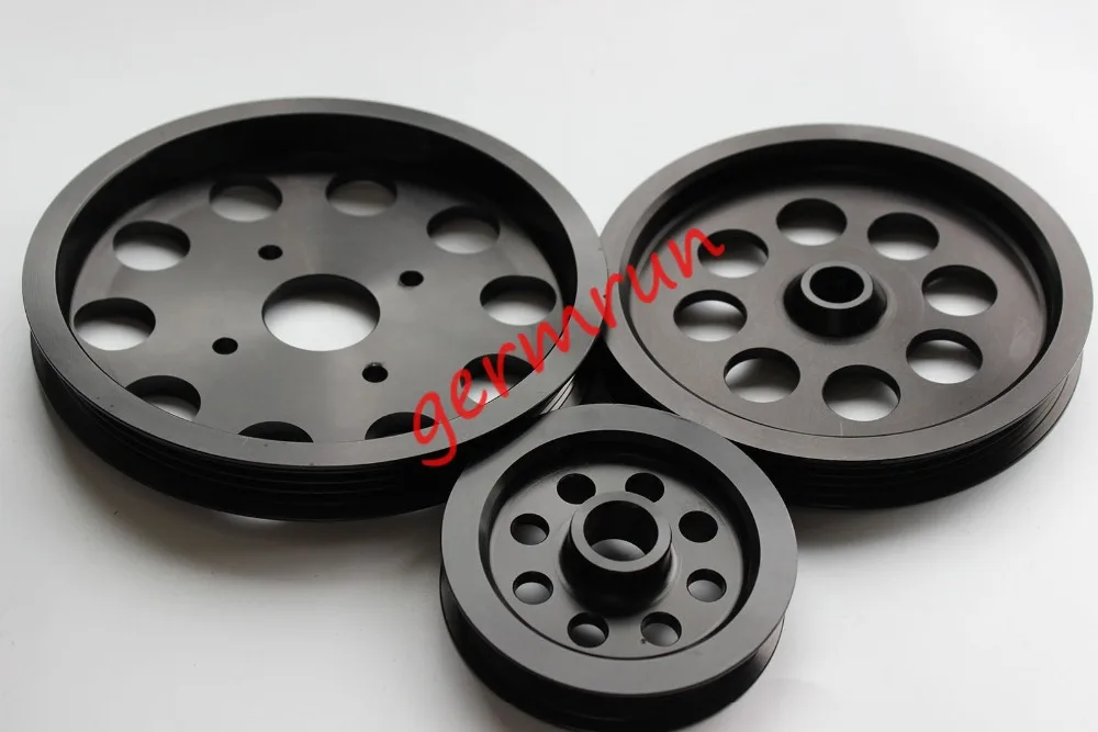 Легкий вес рукоятки шкив двигателя для NISS @ N SKYLINE RB20 RB25 RB26 GTS GTR GTST|pulley engines|pulley