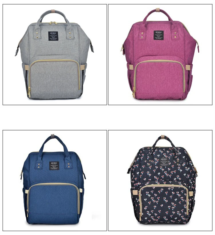 Fashion Diaper Bag Waterproof Travel Mummy Backpack Multifunction Maternity Nappy Bag Large Capacity Baby Stroller Bags For Mom (18)