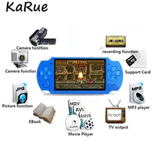 KaRue 4.3 Inch Ultra-Thin 8GB Memory Ebook handheld game player Video Game Console MP5 Music Player Take pictures game console