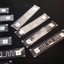 Uhf rfid тег стикер 915 мГц 868 мГц inpimj Monza 4QT EPC Пассивные RFID метки ISO18000-6C 10 шт./лот