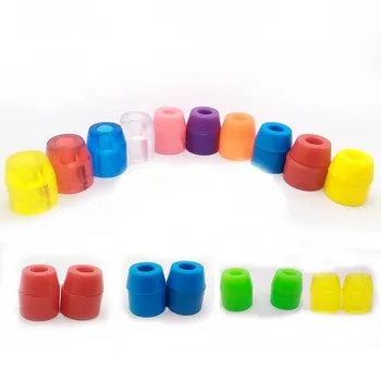 

2019 New 4pcs Bracket Adhesive PU Skateboard Parts Suspension Bridge Pad Ring Gasket 90A SHR Superhard Shock Pad Frees Shipping