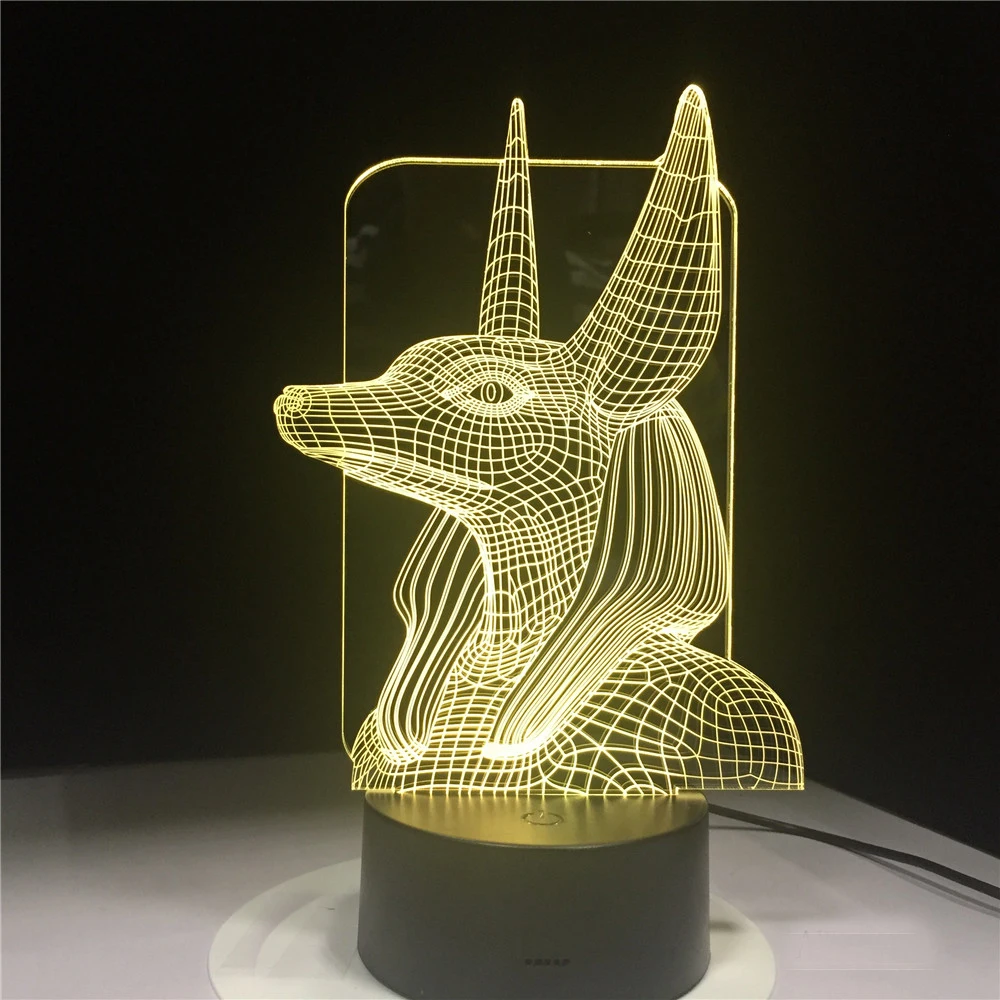 Древние магниты в египетском стиле 3D лампа сенсорный дистанционный переключатель черная белая Лава база домашний Декор дети Bitherday подарки Lamparas фонарик