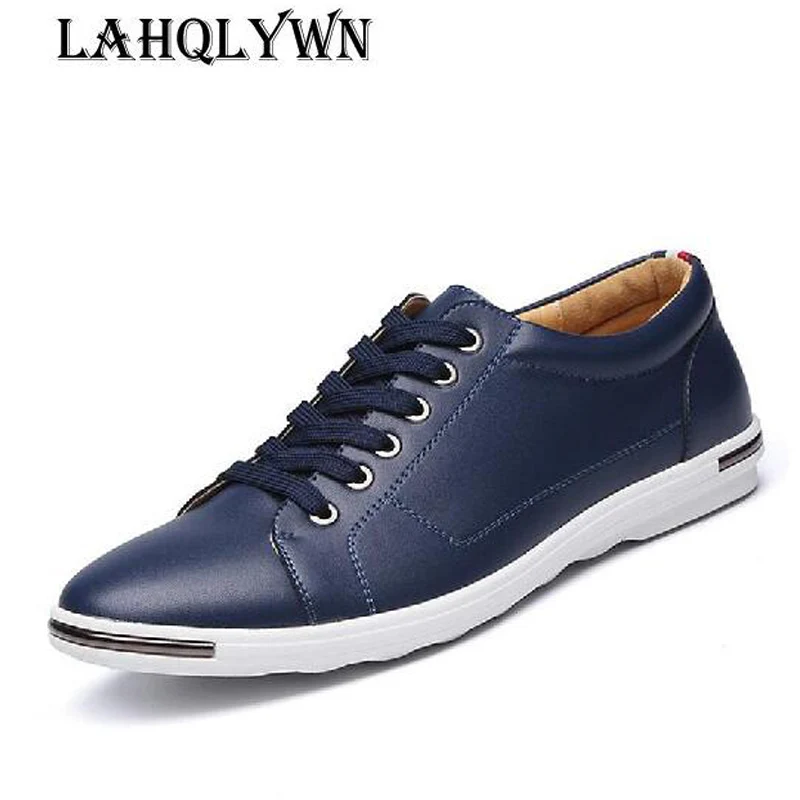 

New Style Retro Men Casual Shoes Lace Up Casual Shoes Breathable Male Footwear Flat Loafers Shoe H46