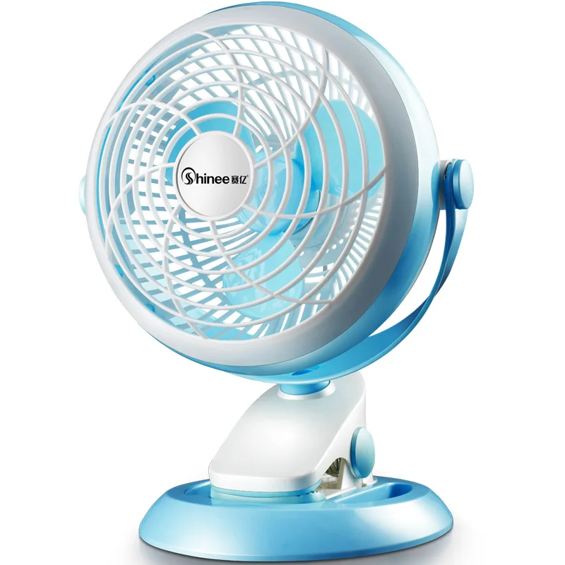 Electric Air Cooling Fan Mini USB Clip Fan Dual Use Dormitory Bedside