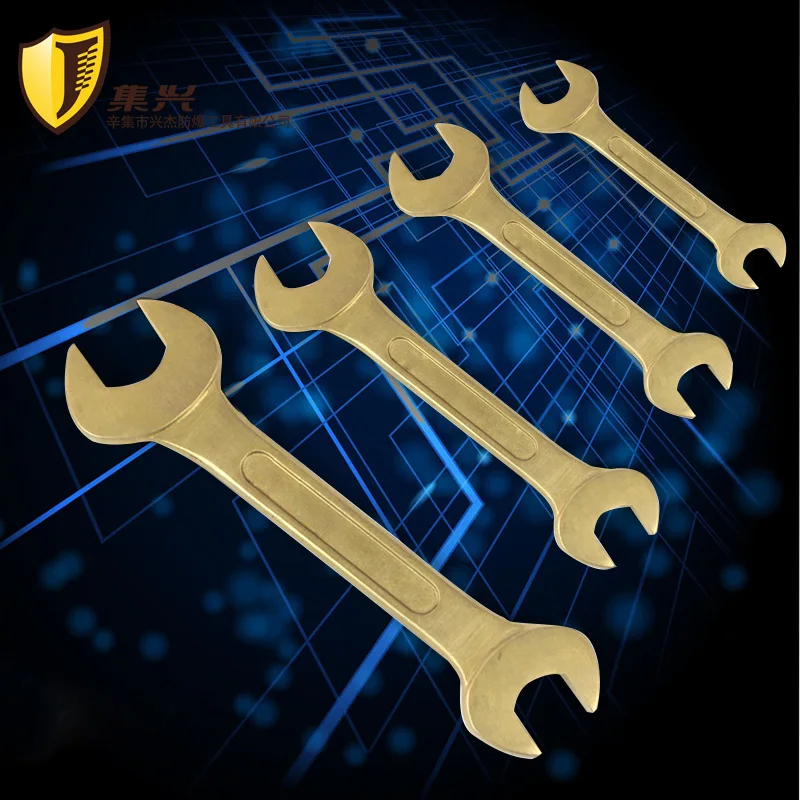 41*46mm,46*50mm, Double Open End Wrench,Non-sparking Explosion proof safety Spanner,Craftsman Tools.