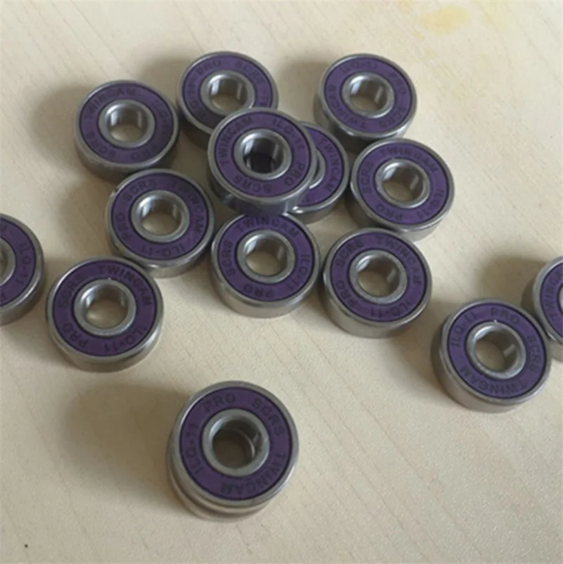 16 шт./компл. ILQ 11 Катание на коньках подшипники с глубоким жёлобом 608ZZ 8X22X7mm хром