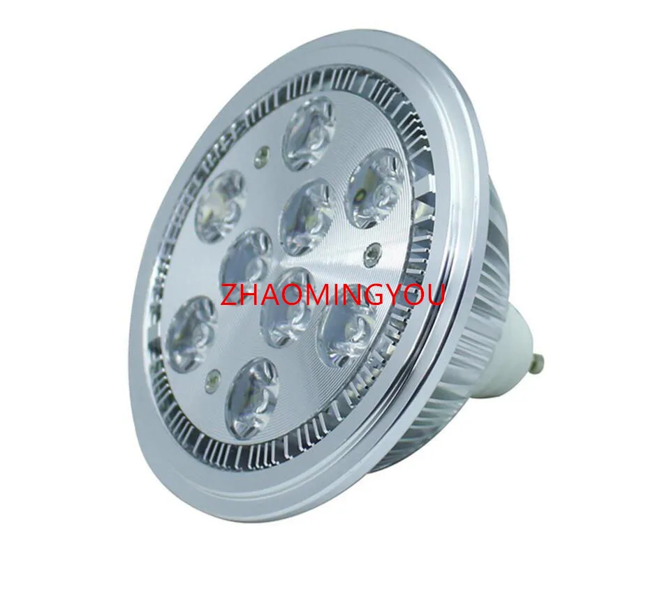 Светодиодная лампочка YO GU10 E27 7 Вт 9 12 15 AC 85 265 в AR111 светодиодная с чипом CREE