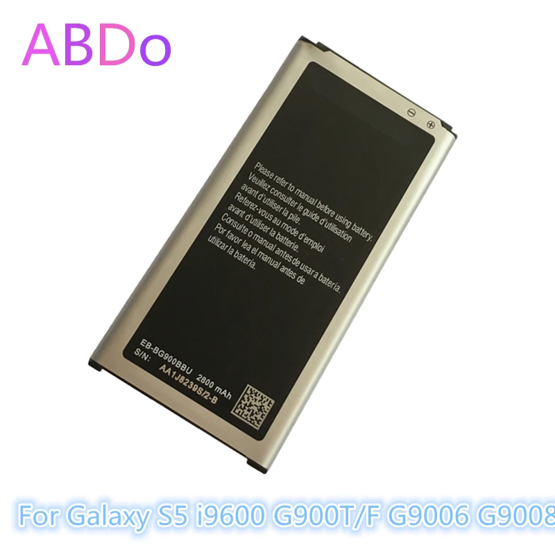 Аккумулятор для телефона BBE с NFC сменные батареи Samsung Galaxy S5 i9600 EB-BG900BBU G900F G9006 G9008 2800