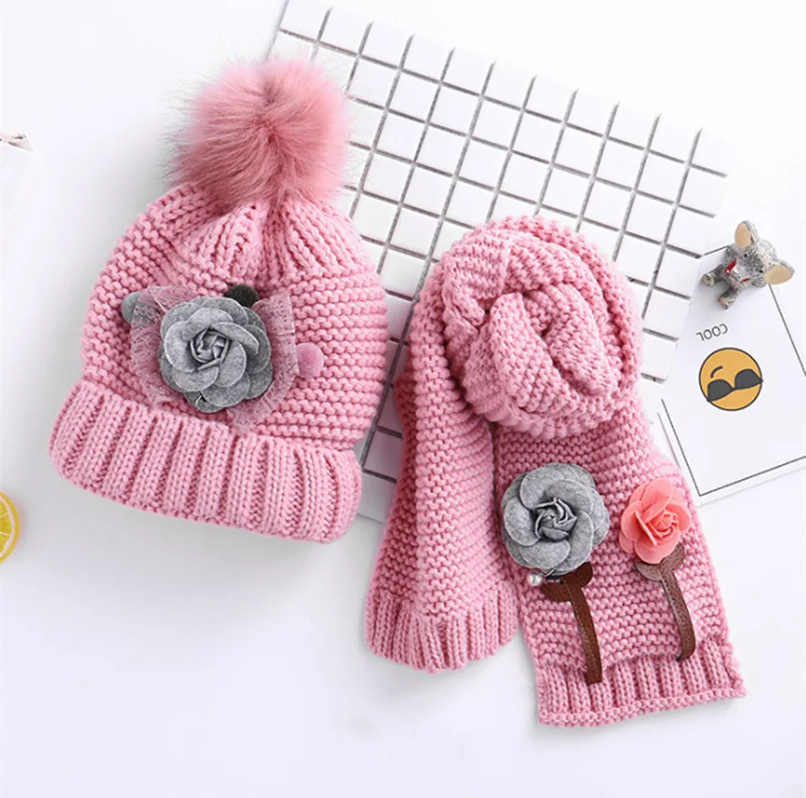scarf and hat set for girls