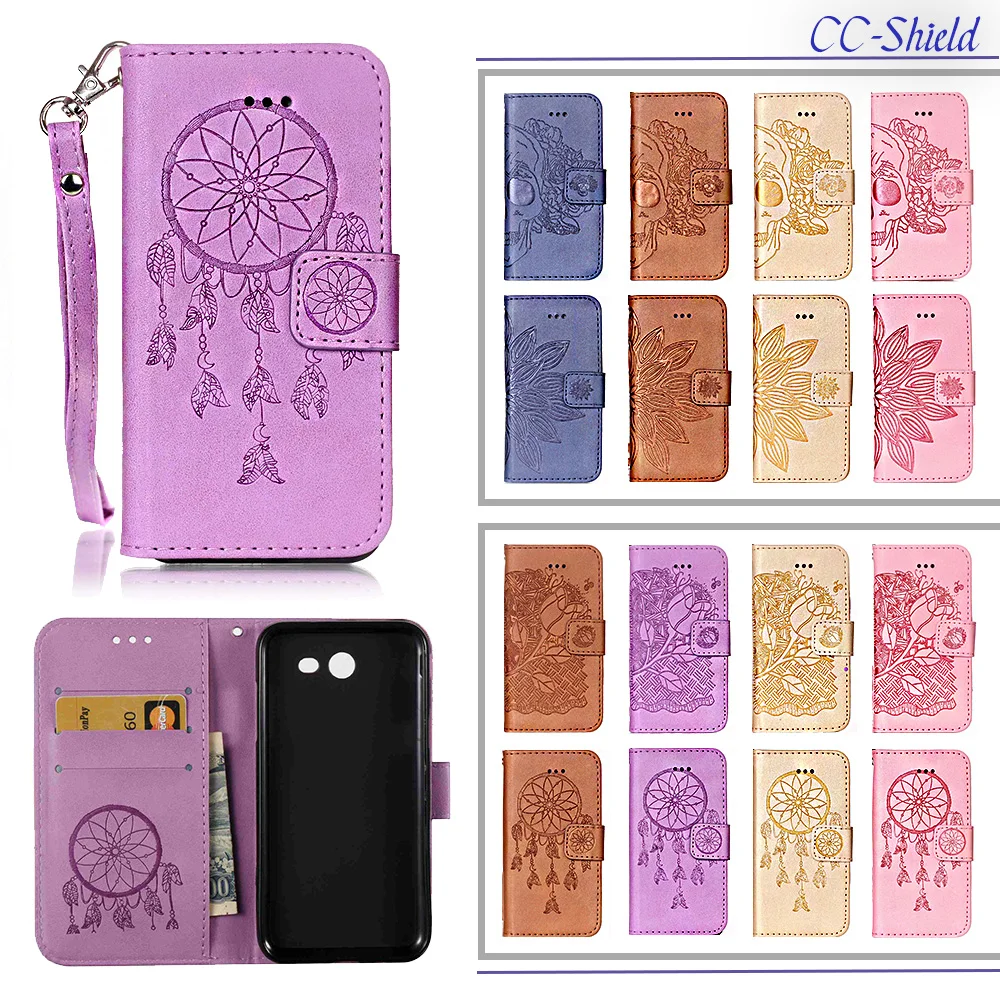 

Case for Samsung Galaxy J3 Emerge LTE J327 J327A J327P J327V SM-J327V SM-J327A SM-J327P SM-J327R4 Case Flip Phone Leather Cover