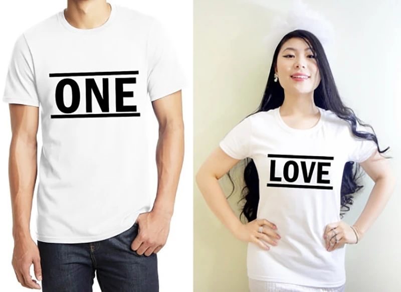 T Shirt Basic Men Tshirt Women Shirts Couple One Love Forever T Shirt Instagram Tops Pluls Size T Shirt Tee Shirt Streetwear T Shirts Aliexpress