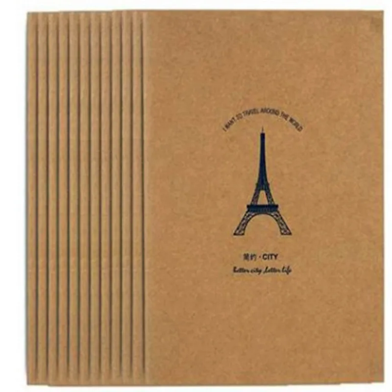

MIRUI stationery cute cover Kraft paper notebook Notepad A6 small exercise book