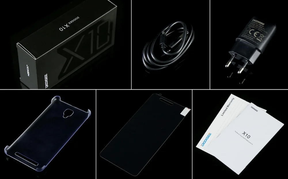DOOGEE X10 MT6570 Dual Core 5 0 &quotips смартфон 512 Мб оперативная память 58 ГБ Встроенная Android 6 5MP