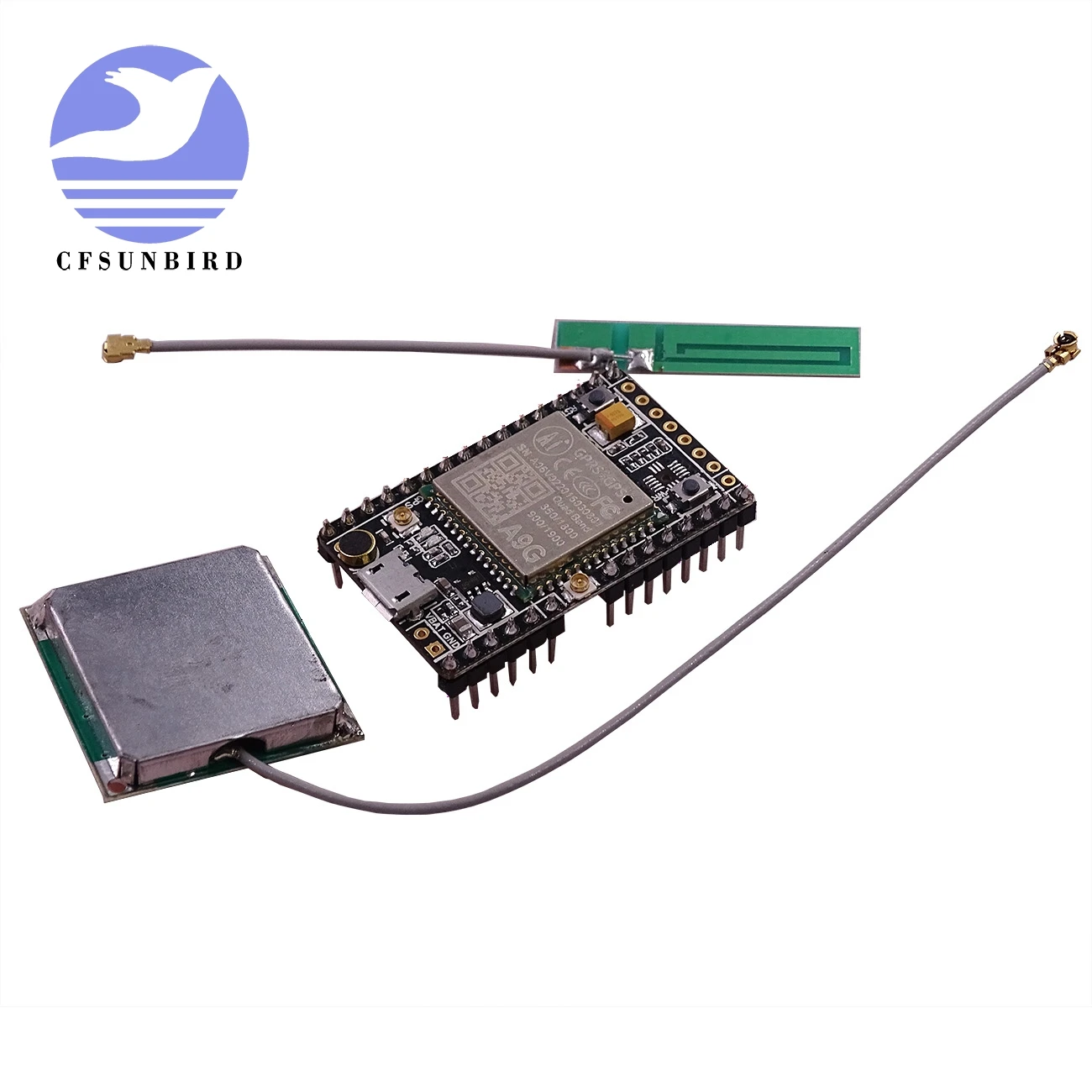 GPS//BDS Development Board A9G Development Board SMS Voice Wireless Data Transmission Positioning GSM//GPRS