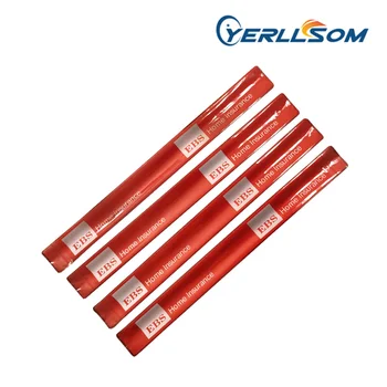 

YERLLSOM 3*34cm 700pcs/Lot Hot Selling Printed 1 color logo Slap Reflective Bracelets custom writing for events R041827