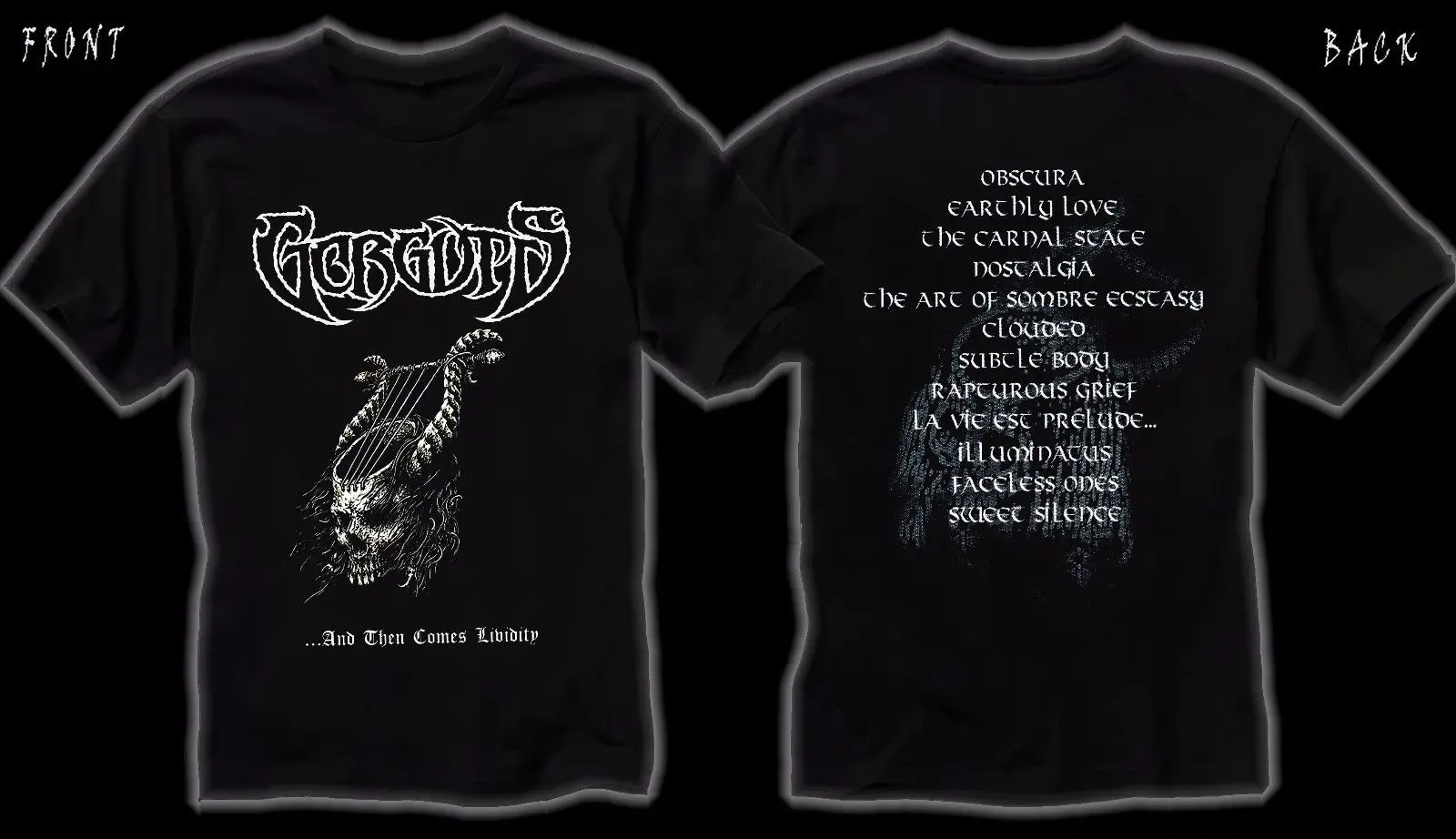 Что gorguts обскура канадский Death Metal T_shirt размеры: s для 6XL|t shirt|death metalmetal band |