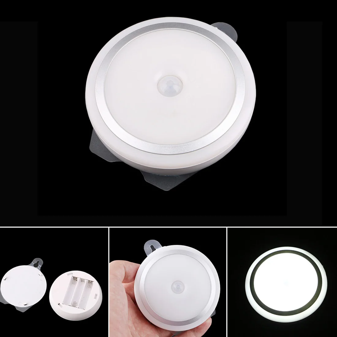 

1pcs Led Night Light Human Body Motion Light LED Sensor Light Infrared Induction