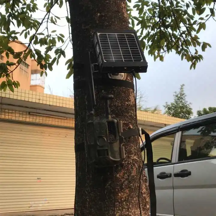 Solar Panel 3000mAh 3W For 4G Hunting Camera Photo Traps WildCamera External Solar Power Charger With Aluminum Battery  (5)