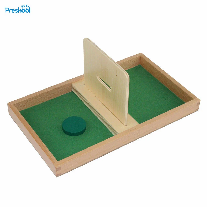 

Montessori infant Baby Toy Imbucare Board With Disc Wood Learning Educational Preschool Training Brinquedos Juguets 24 months