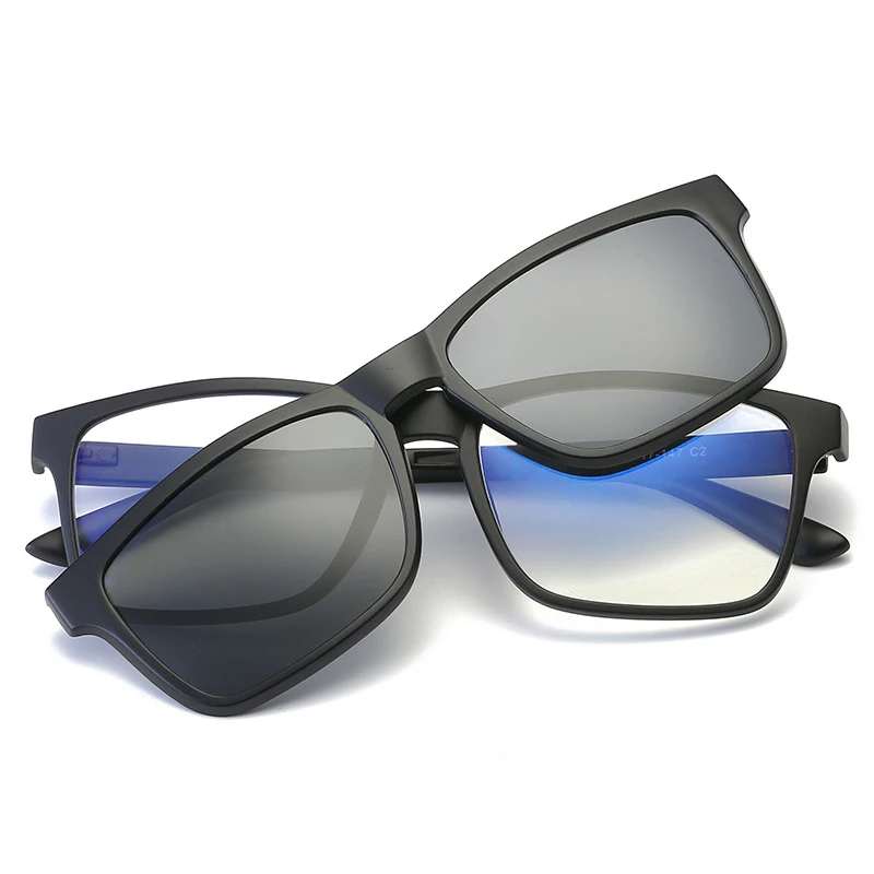 

Ultralight Polarized Clip On Sunglasses Men Women Magnetic Flip Up Sunglass Eyewear Eyeglasses Frames TR90 Optical Glasses Frame