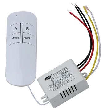 

220V Lamp Remote Control Switch Receiver Transmitter Wireless 1/2/3 Ways Remote Control ON/OFF Light Bulb Lamp Accessories
