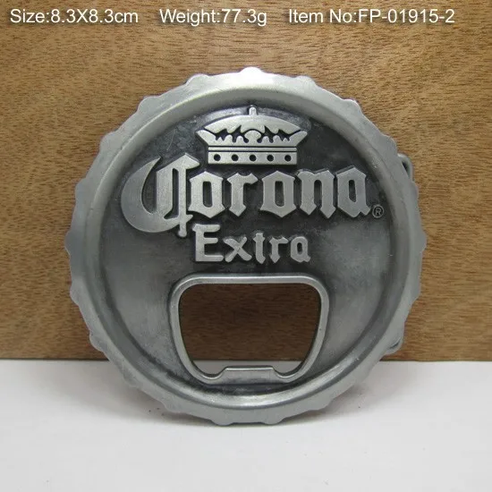 Bullzine открывалка для бутылок пряжка с оловянной отделкой покрытие FP-01915-2 с 4 см ширина петли