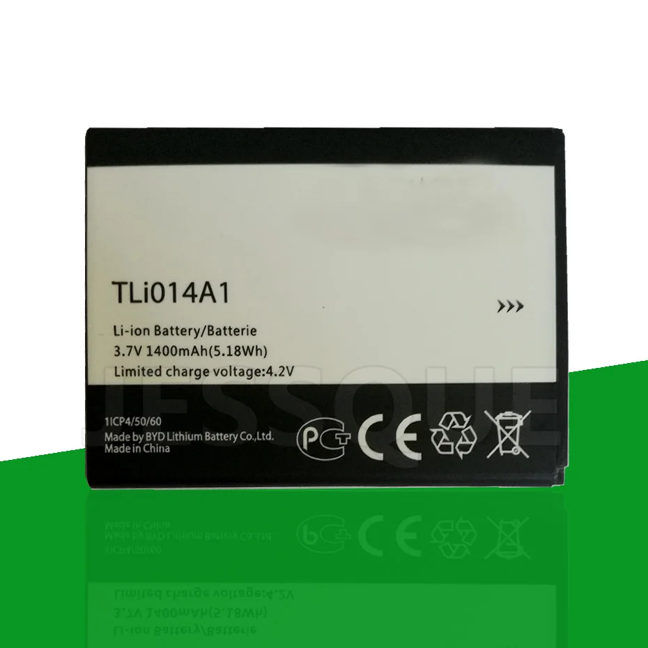 Оригинальный аккумулятор 1400 мАч TLI014A1 для Alcatel one touch Fire 4012 4012A 4012X Pixi 3 4 5 &quot4027 4027A 4027X