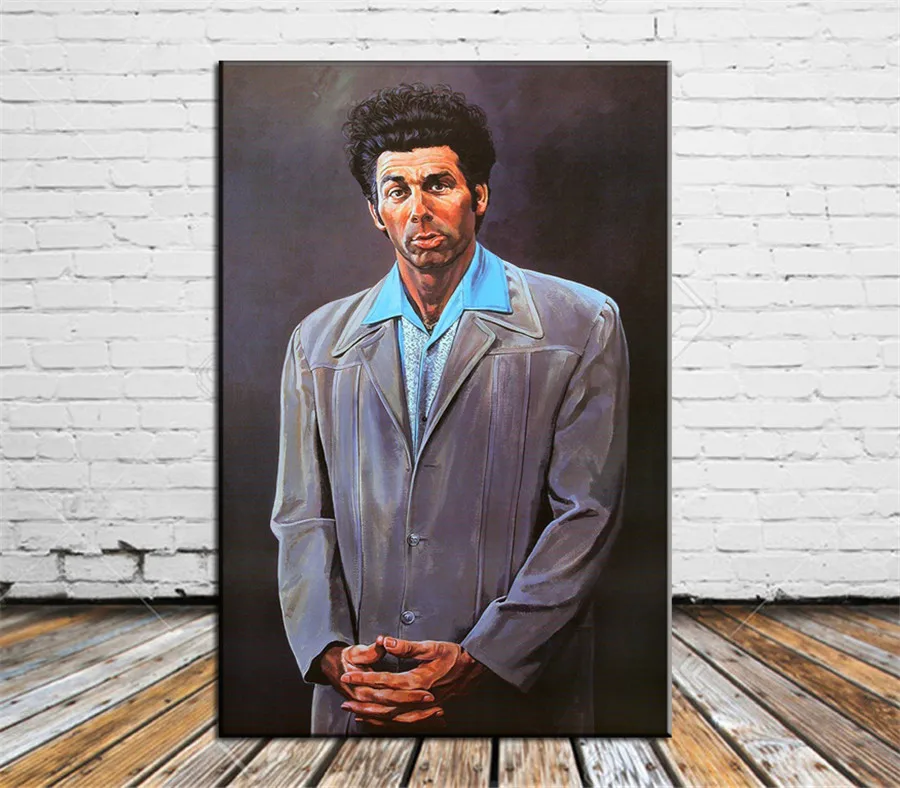 Cosmo Kramer Canvas Painting Living Room Home Decor Modern Mural Art