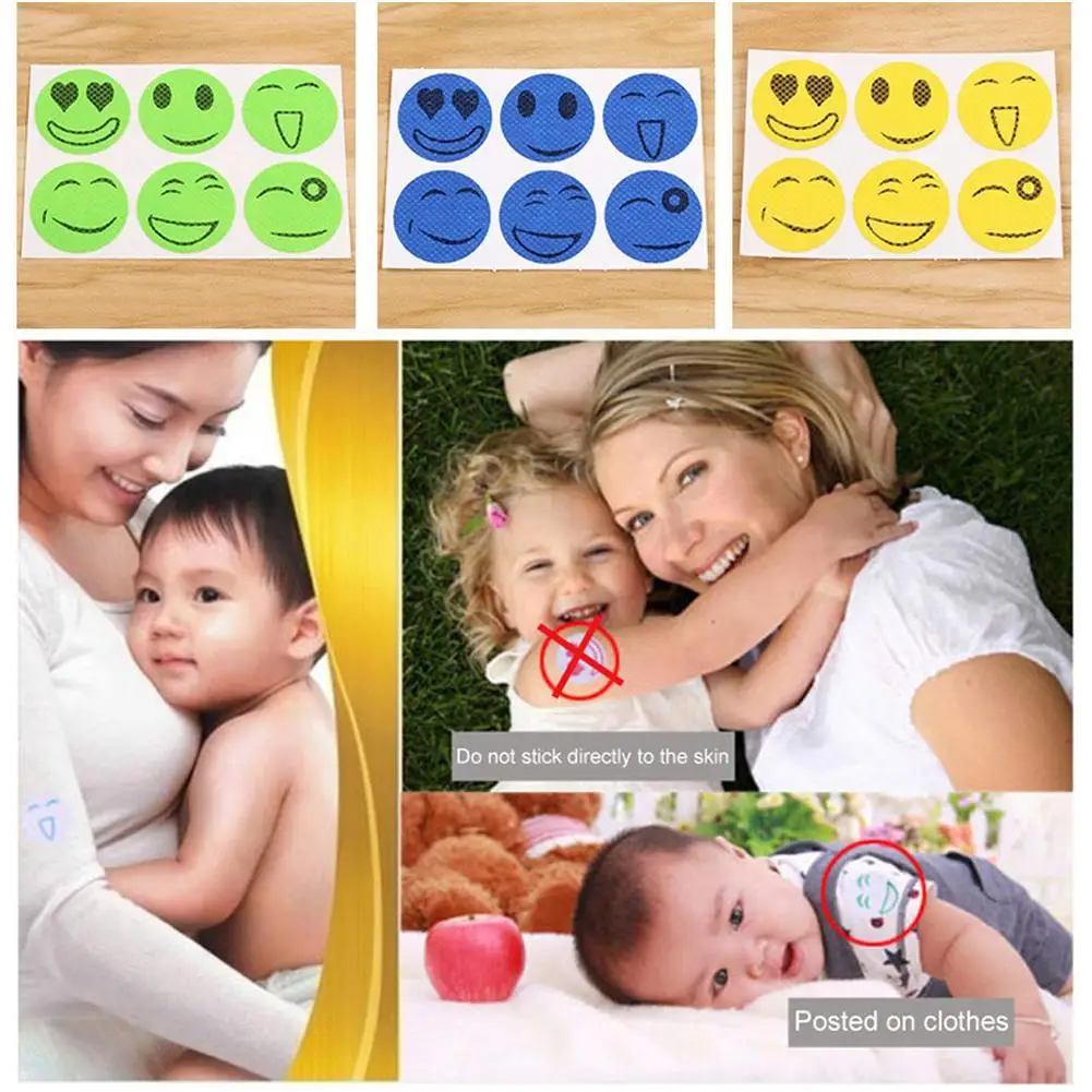 50 Packs 300pcs Smiley Mosquito Repellent Sticker Mosquito Killer Insect Repellent Sticker Anti Mosquito for Children Adult 50 Packs 300pcs Smiley Mosquito Repellent Sticker Mosquito Killer Insect Repellent Sticker Anti Mosquito for Children Adult