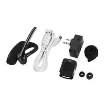 M-shape структура один Bluetooth беспроводной ушной крючок Наушники для портативной рации двухсторонняя радио гарнитура