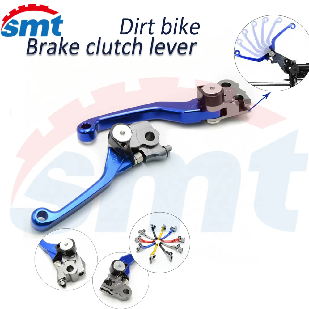 

For KAWASAKI KLX250 D-TRACKER 93 94 95 96 97 98 99 00 01 02 03 04 05 06 07 Dirt Bike FLEX Pivot Brake Clutch Levers blue color