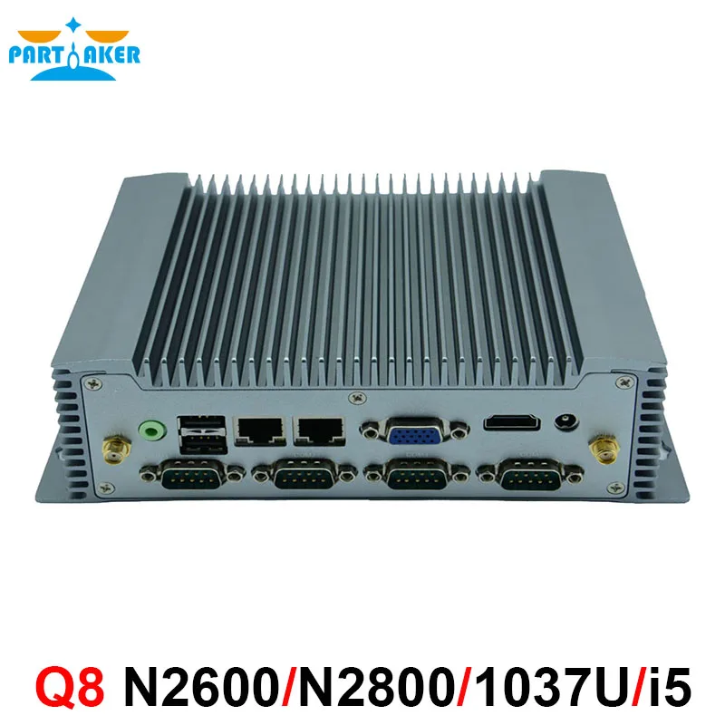 

Industrial Mini PC Fanless PC WithIntel Celeron 1037U/Intel Core i5 3317U 2*Intel 82583V Gigabit Ethernet