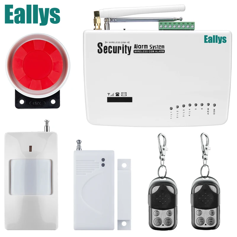 

Promotion for Russian/English Voice Wireless GSM Alarm System Dual Antenna Alarm Systems Security Home Alarm with PIR detector