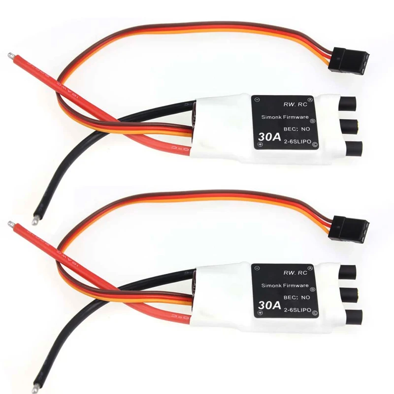 4 шт./лот RW.Rc Simonk 30A OPTO 2 6S / 40A 4S Lipo ESC мини контроллер скорости для DIY RC Мультикоптер